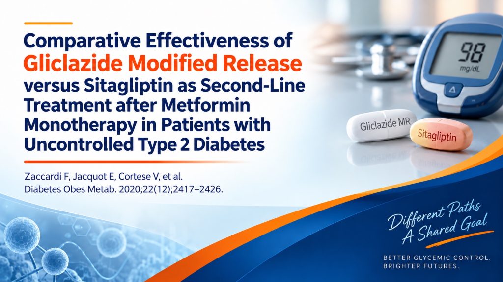 Comparative effectiveness of Gliclazide MR and Sitagliptin