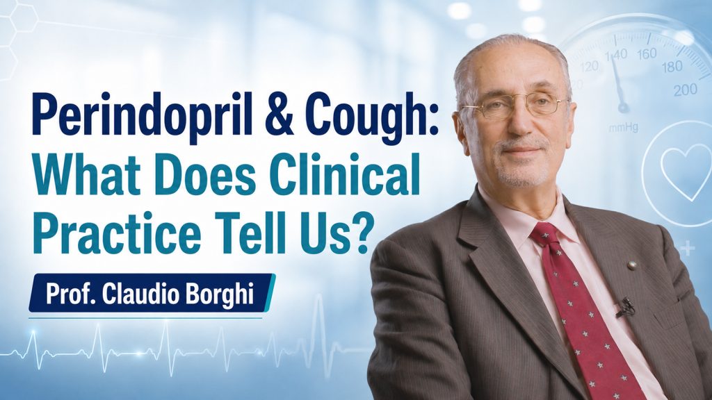 Prof. Claudio Borghi shares his clinical experience and perspective on the incidence of cough with perindopril treatment in everyday practice.